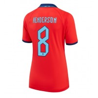 England Jordan Henderson #8 Auswärtstrikot Frauen WM 2022 Kurzarm